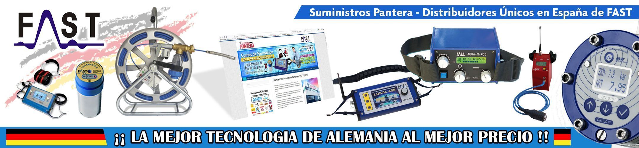 Suministros Pantera – Detectores de Fugas FAST